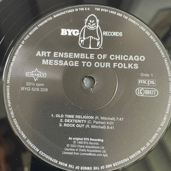Art Ensemble Of Chicago ~ Message To Our Folks (Vinyl) - Djungel & Jazz