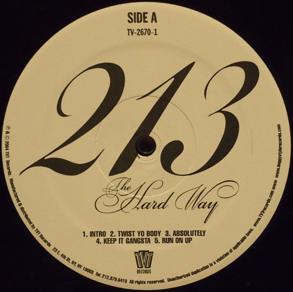 213 ~ The Hard Way (Vinyl) - Djungel & Jazz