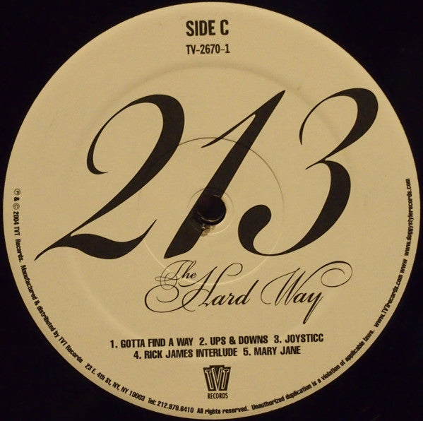 213 ~ The Hard Way (Vinyl) - Djungel & Jazz