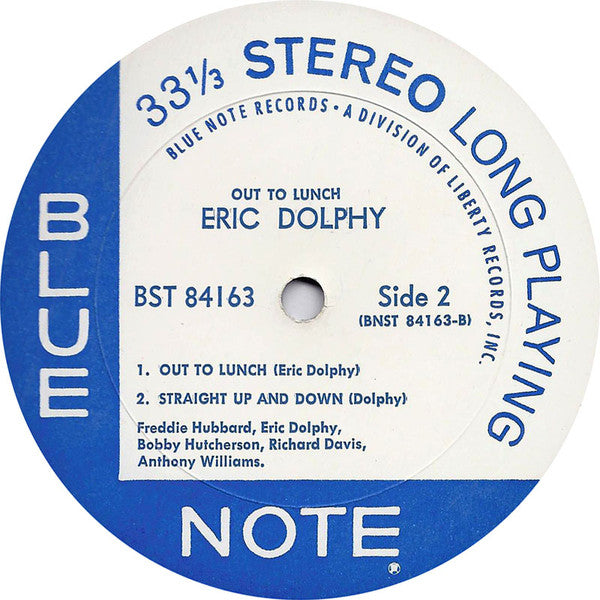 Eric Dolphy ~ Out To Lunch! (Vinyl) - Djungel & Jazz