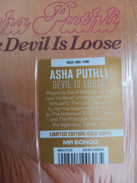 Asha Puthli ~ The Devil Is Loose (Vinyl) - Djungel & Jazz