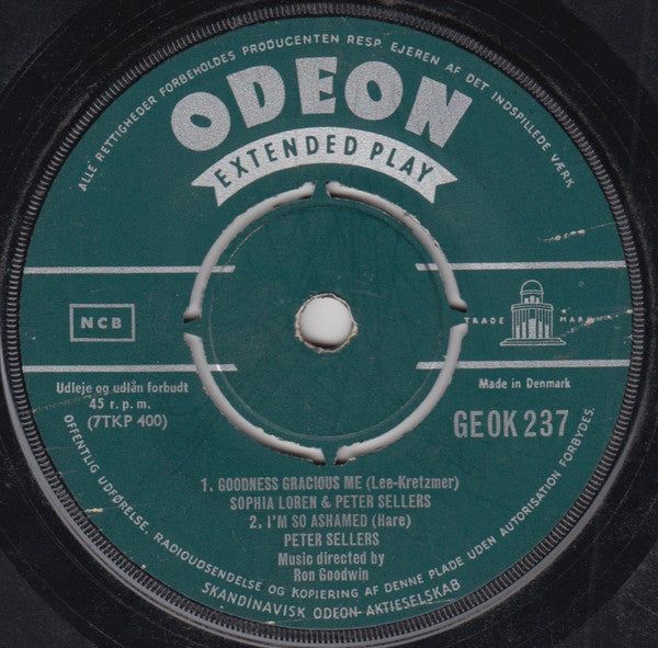 Sophia Loren & Peter Sellers ~ Goodness Gracious Me! (Vinyl) - Djungel & Jazz