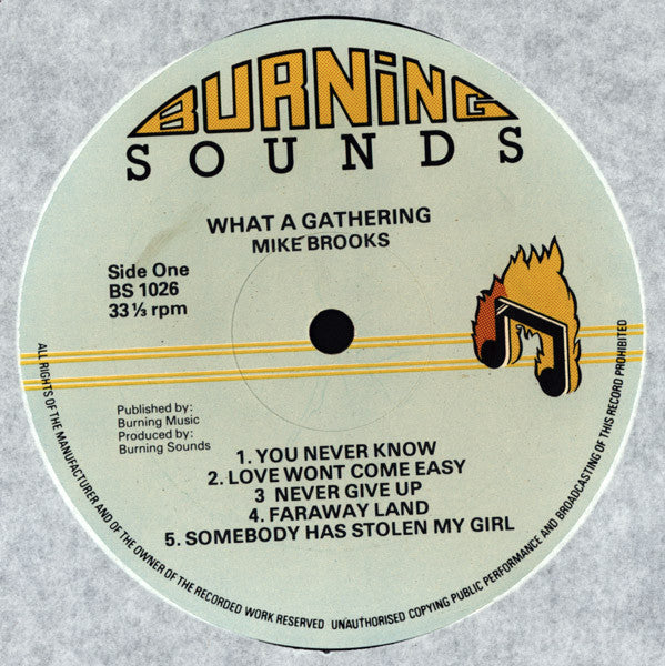 Mike Brooks : What A Gathering (LP)