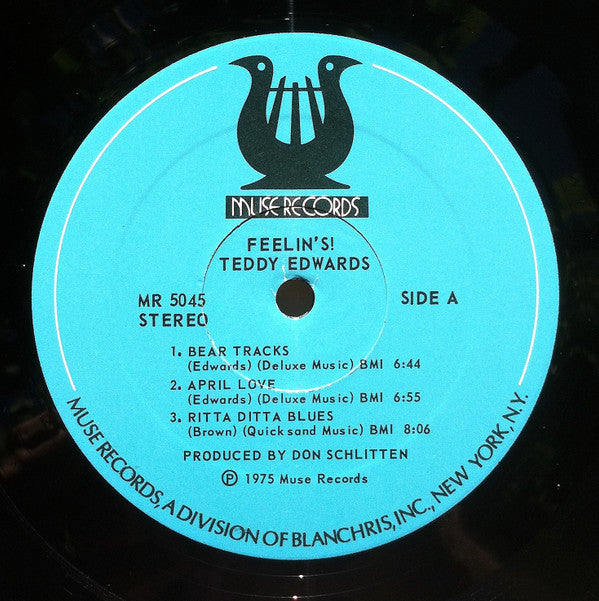 Teddy Edwards ~ Feelin's (Vinyl) - Djungel & Jazz