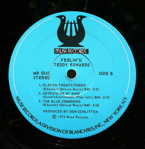 Teddy Edwards ~ Feelin's (Vinyl) - Djungel & Jazz