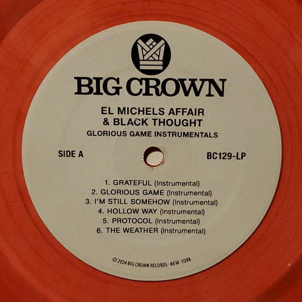 El Michels Affair & Black Thought ~ Glorious Game Instrumentals (Vinyl) - Djungel & Jazz