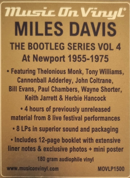 Miles Davis ~ At Newport 1955-1975 (The Bootleg Series Vol. 4) (Vinyl) - Djungel & Jazz