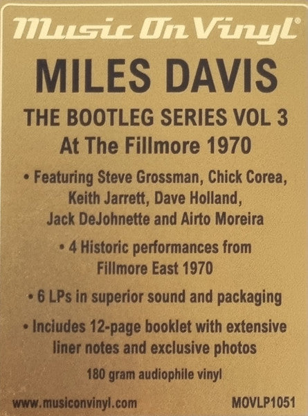 Miles Davis ~ Miles At The Fillmore (Vinyl) - Djungel & Jazz