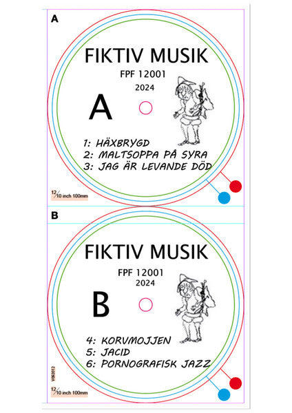 Fiktiv Musik ~ Fiktiv Musik (Vinyl) - Djungel & Jazz