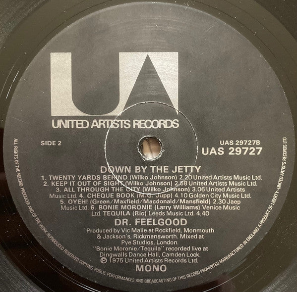 Dr. Feelgood ~ Down By The Jetty (Vinyl) - Djungel & Jazz