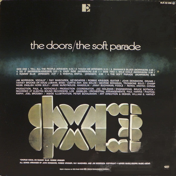The Doors ~ The Soft Parade (Vinyl) - Djungel & Jazz