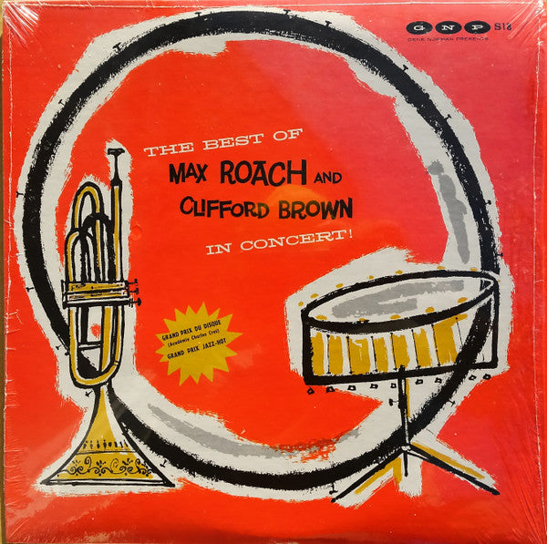 Max Roach And Clifford Brown ~ The Best Of Max Roach And Clifford Brown In Concert (Vinyl) - Djungel & Jazz