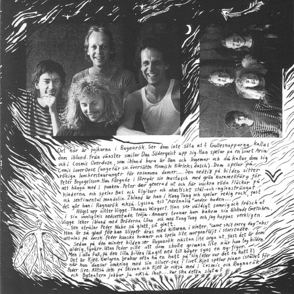 Ragnarök : Fjärilar I Magen (LP, Album)
