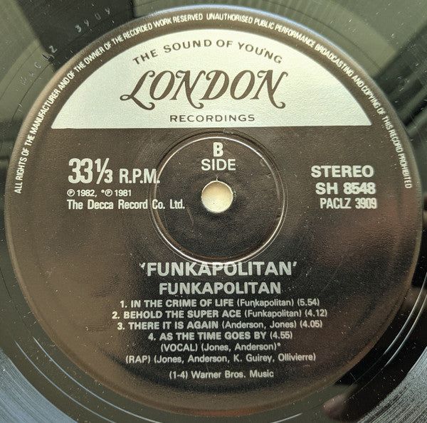 Funkapolitan ~ Funkapolitan (Vinyl) - Djungel & Jazz