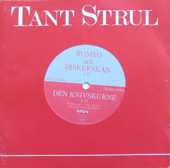 Tant Strul ~ Romeo Och Diskerskan / Den Knivskurne (Vinyl) - Djungel & Jazz