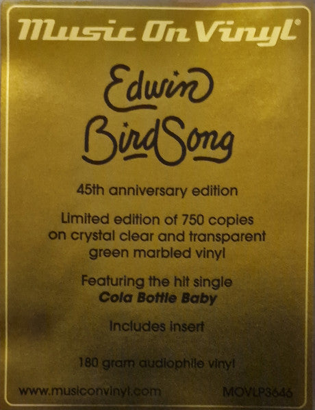 Edwin Birdsong ~ Edwin Birdsong (Vinyl) - Djungel & Jazz