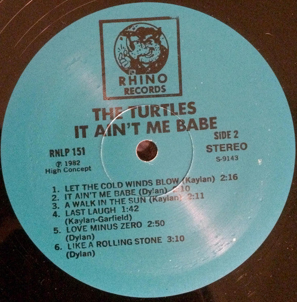 The Turtles ~ It Ain't Me Babe (Vinyl) - Djungel & Jazz