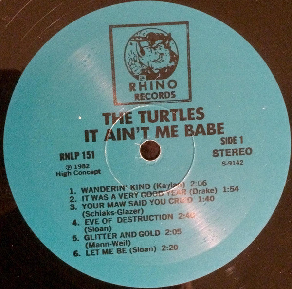 The Turtles ~ It Ain't Me Babe (Vinyl) - Djungel & Jazz