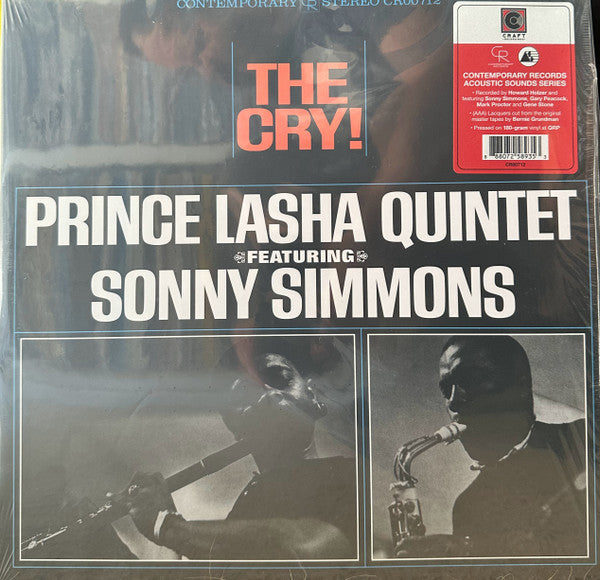 Prince Lasha Quintet Featuring Sonny Simmons ~ The Cry! (Vinyl) - Djungel & Jazz