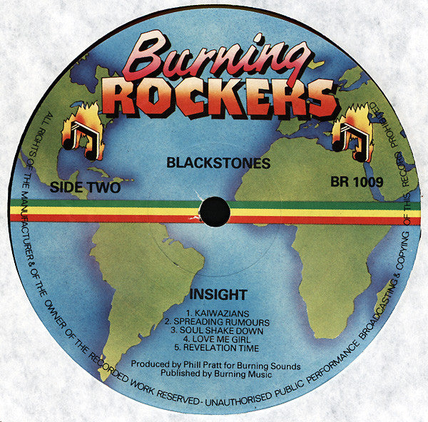 The Blackstones : Insight (LP, Album)