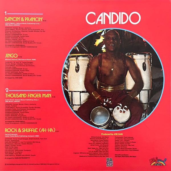 Candido ~ Dancin' & Prancin' (Vinyl) - Djungel & Jazz