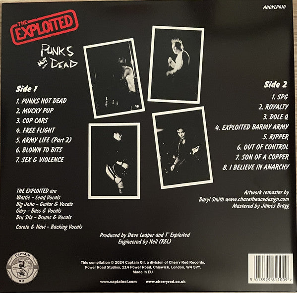 The Exploited ~ Punks Not Dead (Vinyl) - Djungel & Jazz