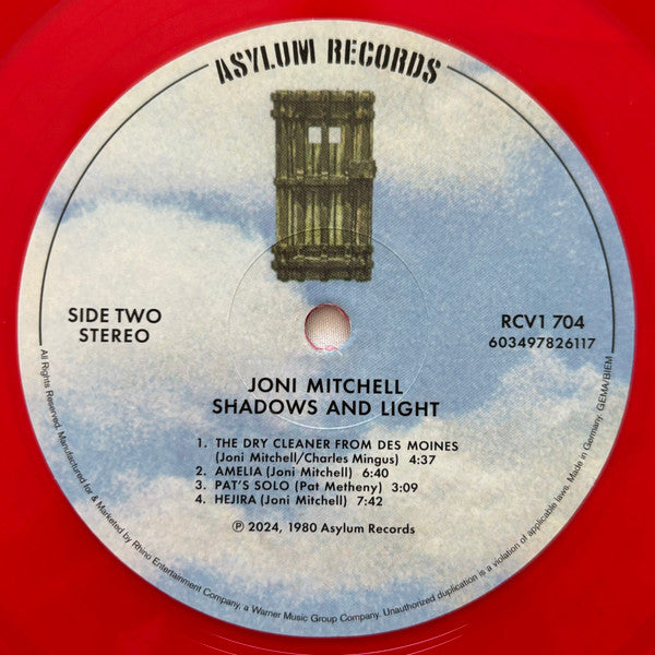 Joni Mitchell ~ Shadows And Light (Vinyl) - Djungel & Jazz