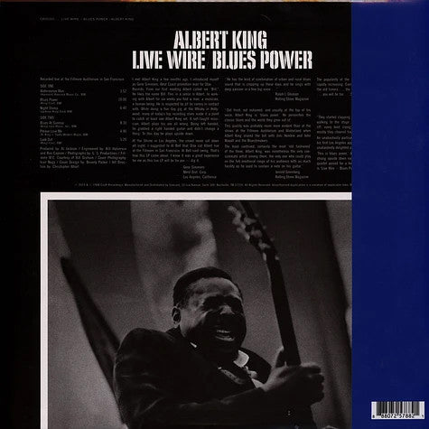 Albert King ~ Live Wire / Blues Power (Vinyl) - Djungel & Jazz