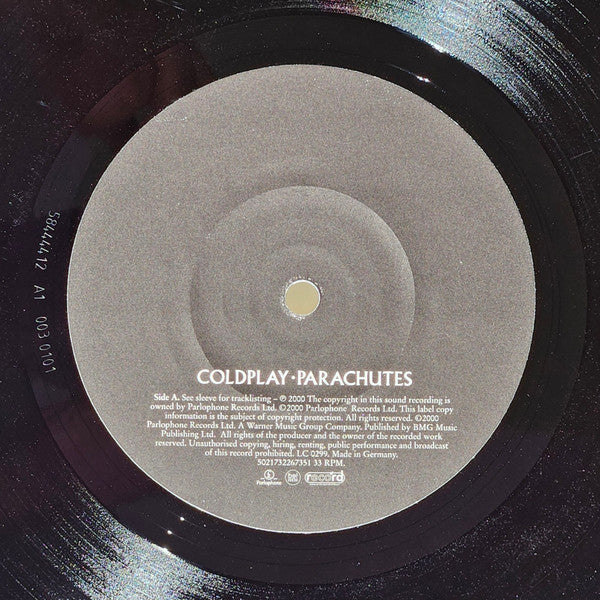 Coldplay ~ Parachutes (Vinyl) - Djungel & Jazz