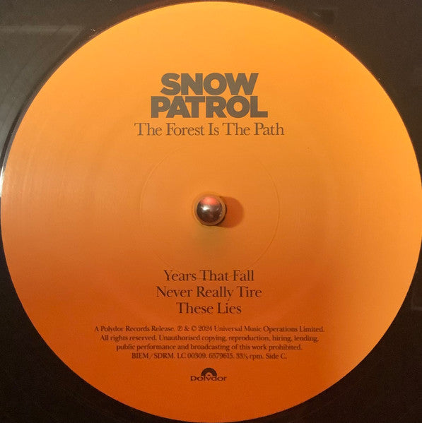 Snow Patrol ~ The Forest Is The Path (Vinyl) - Djungel & Jazz