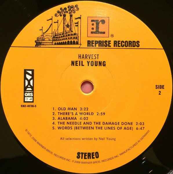 Neil Young ~ Harvest (Vinyl) - Djungel & Jazz