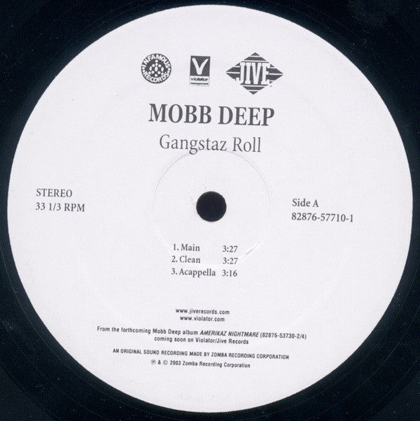 Mobb Deep ~ Gangstaz Roll (Vinyl) - Djungel & Jazz