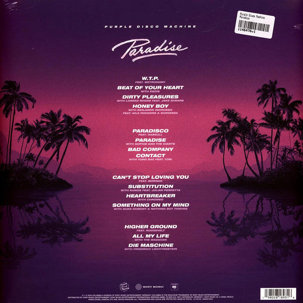 Purple Disco Machine ~ Paradise (Vinyl) - Djungel & Jazz