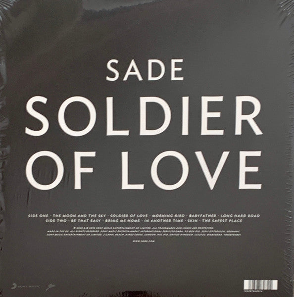 Sade ~ Soldier Of Love (Vinyl) - Djungel & Jazz