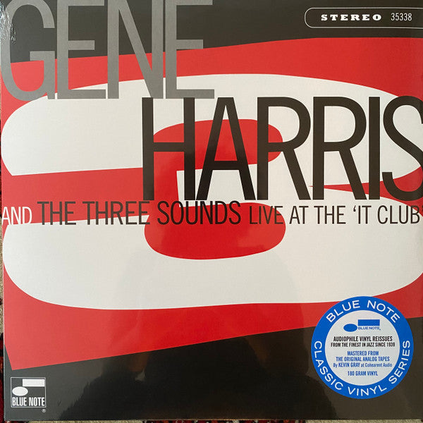 Gene Harris And The Three Sounds ~ Live At The 'It Club' (Vinyl) - Djungel & Jazz