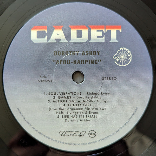 Dorothy Ashby ~ Afro-Harping (Vinyl) - Djungel & Jazz