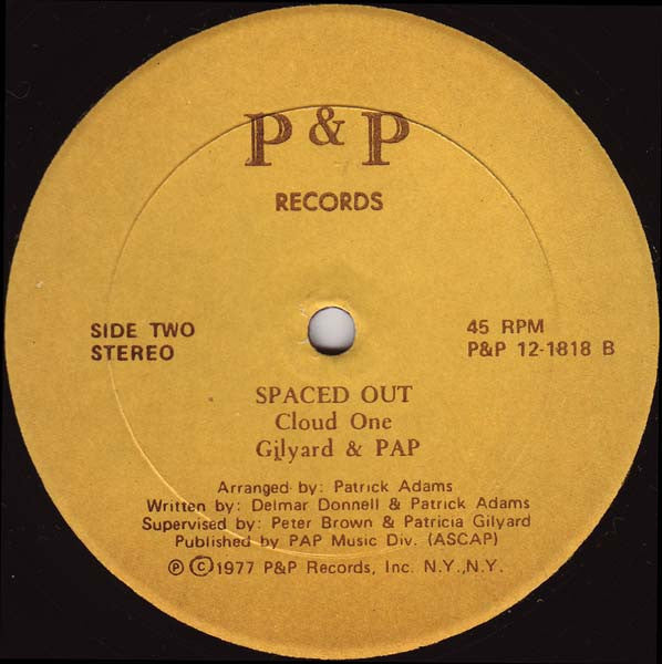 Cloud One : Spaced Out (12")