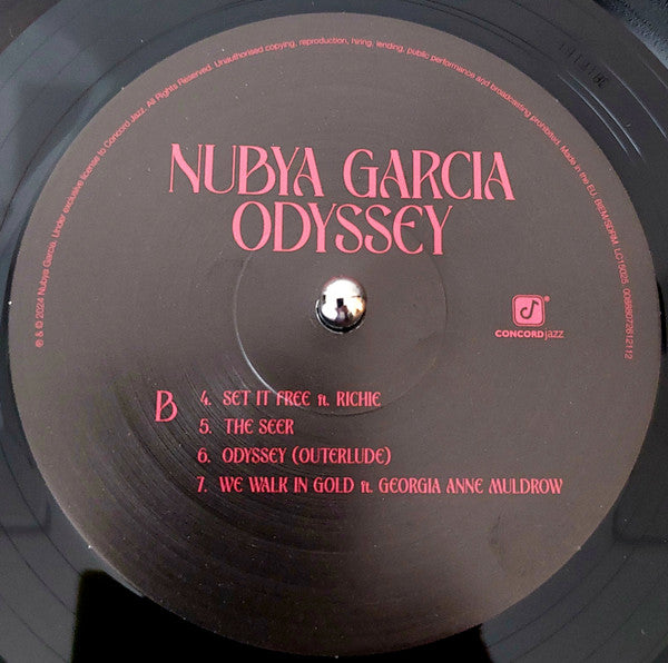 Nubya Garcia ~ Odyssey (Vinyl) - Djungel & Jazz