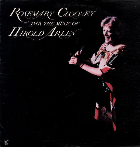 Rosemary Clooney ~ Rosemary Clooney Sings The Music Of Harold Arlen (Vinyl) - Djungel & Jazz