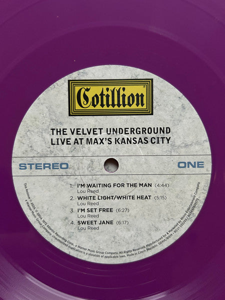 The Velvet Underground ~ Live At Max's Kansas City (Vinyl) - Djungel & Jazz
