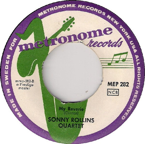 Sonny Rollins Quartet ~ Tenor Madness Vol. 1 (Vinyl) - Djungel & Jazz
