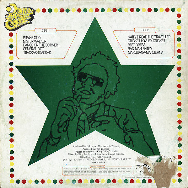 Jah Thomas : Dance On The Corner (LP, Album)