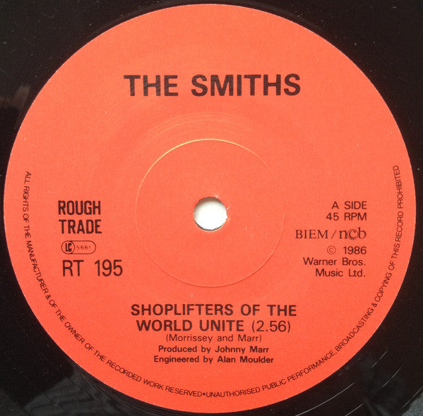 The Smiths ~ Shoplifters Of The World Unite (Vinyl) - Djungel & Jazz