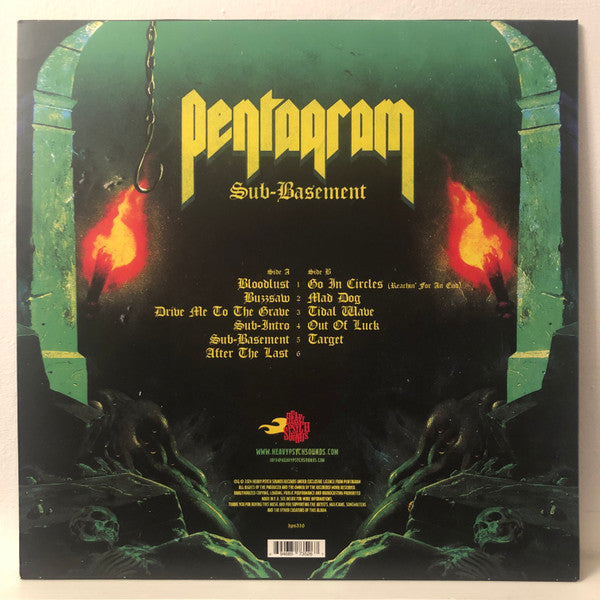 Pentagram ~ Sub-Basement (Vinyl) - Djungel & Jazz