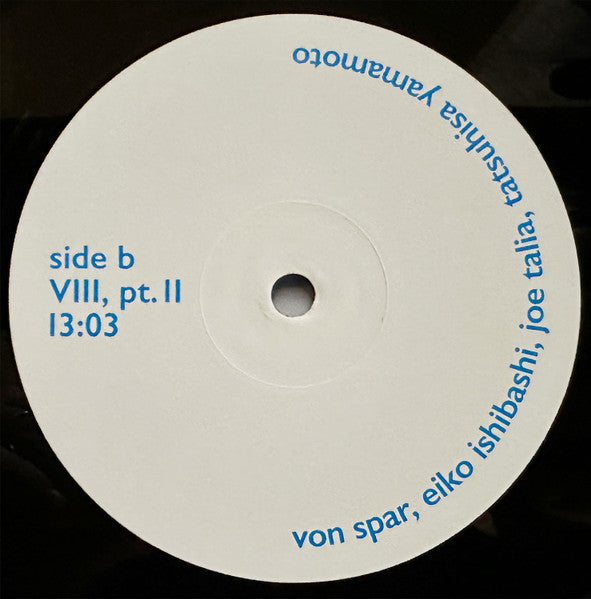 Von Spar, Eiko Ishibashi, Joe Talia, Tatsuhisa Yamamoto ~ Album II (Vinyl) - Djungel & Jazz