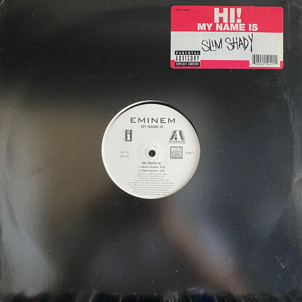 Eminem : My Name Is (12", Single)