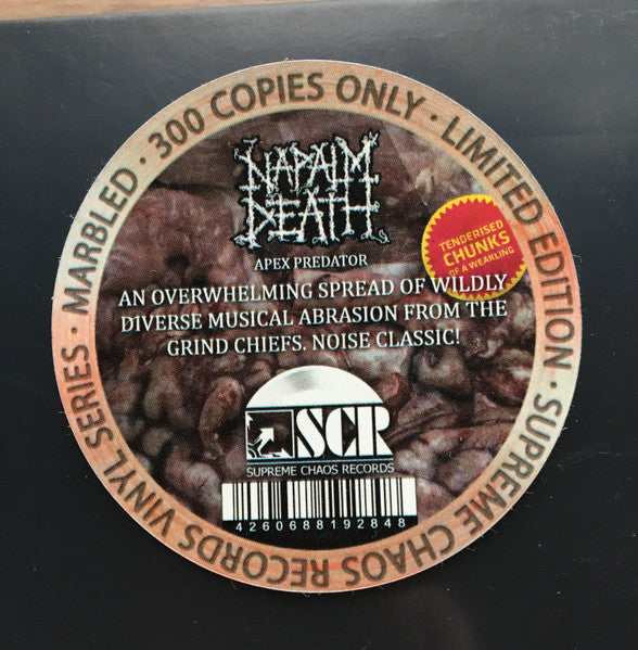 Napalm Death ~ Apex Predator - Easy Meat (Vinyl) - Djungel & Jazz