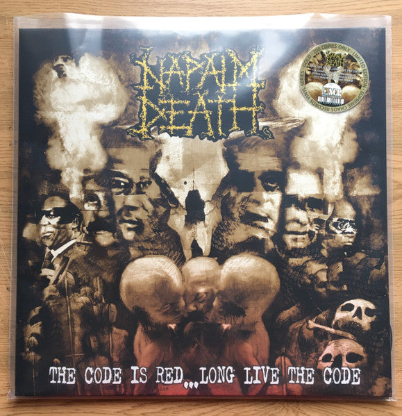 Napalm Death ~ The Code Is Red... Long Live The Code (Vinyl) - Djungel & Jazz