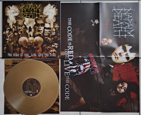 Napalm Death ~ The Code Is Red... Long Live The Code (Vinyl) - Djungel & Jazz