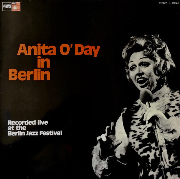 Anita O'Day ~ Anita O'Day In Berlin, Recorded Live At The Berlin Jazz Festival (Vinyl) - Djungel & Jazz